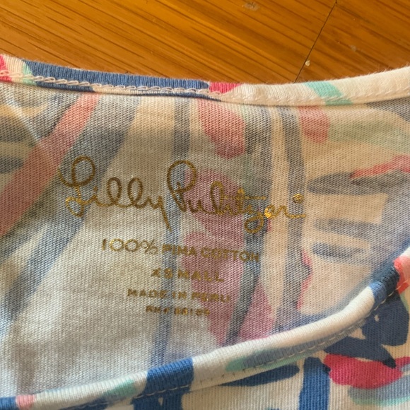 Lilly Pulitzer Pima cotton sailboat dress - Picture 2 of 2